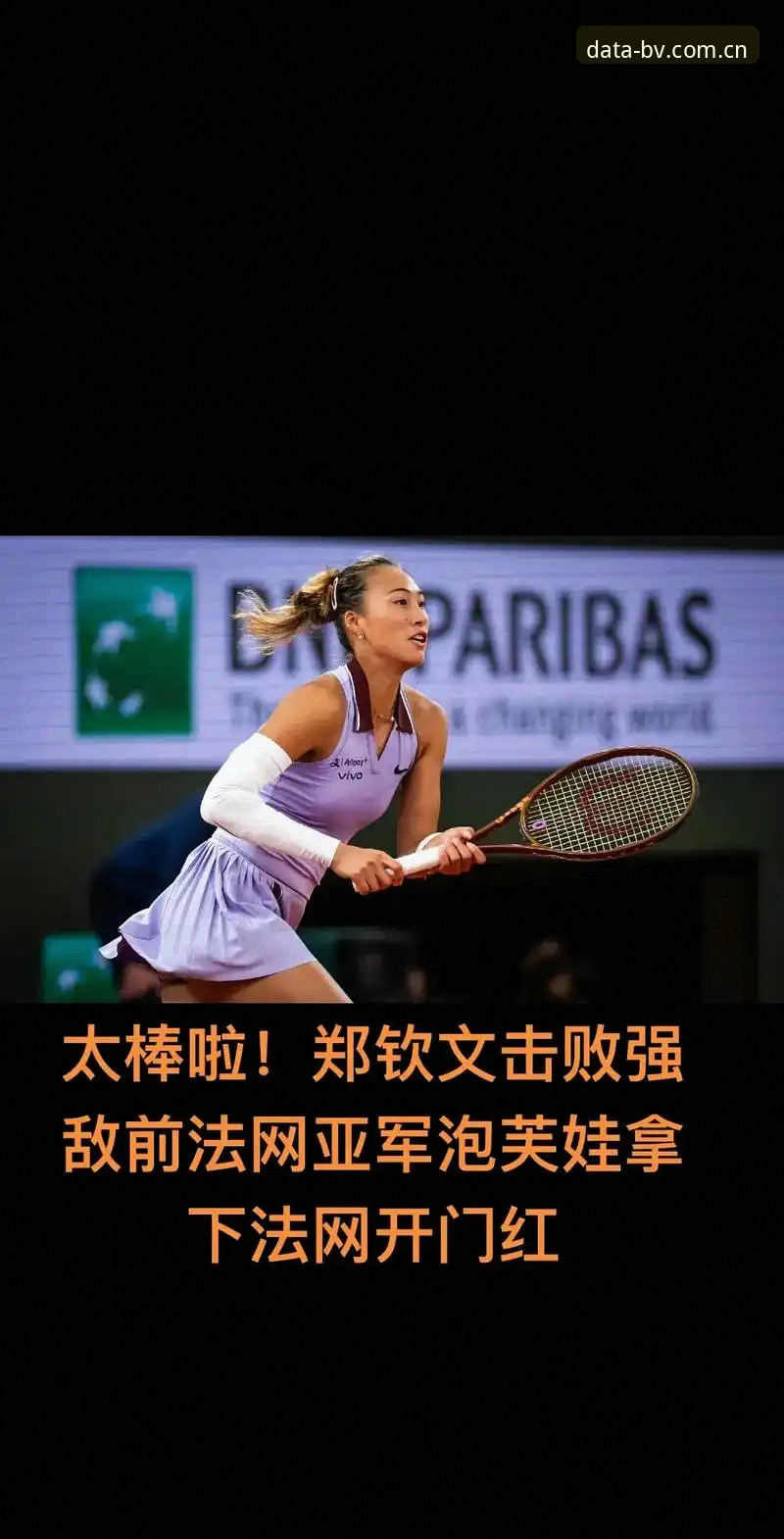 宝威体育精准数据怎么样 揭秘法网女单抽签背后的数据玄机:郑钦文保分压力与王欣瑜新挑战